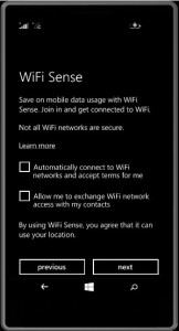 wifi sense ta bort krux next