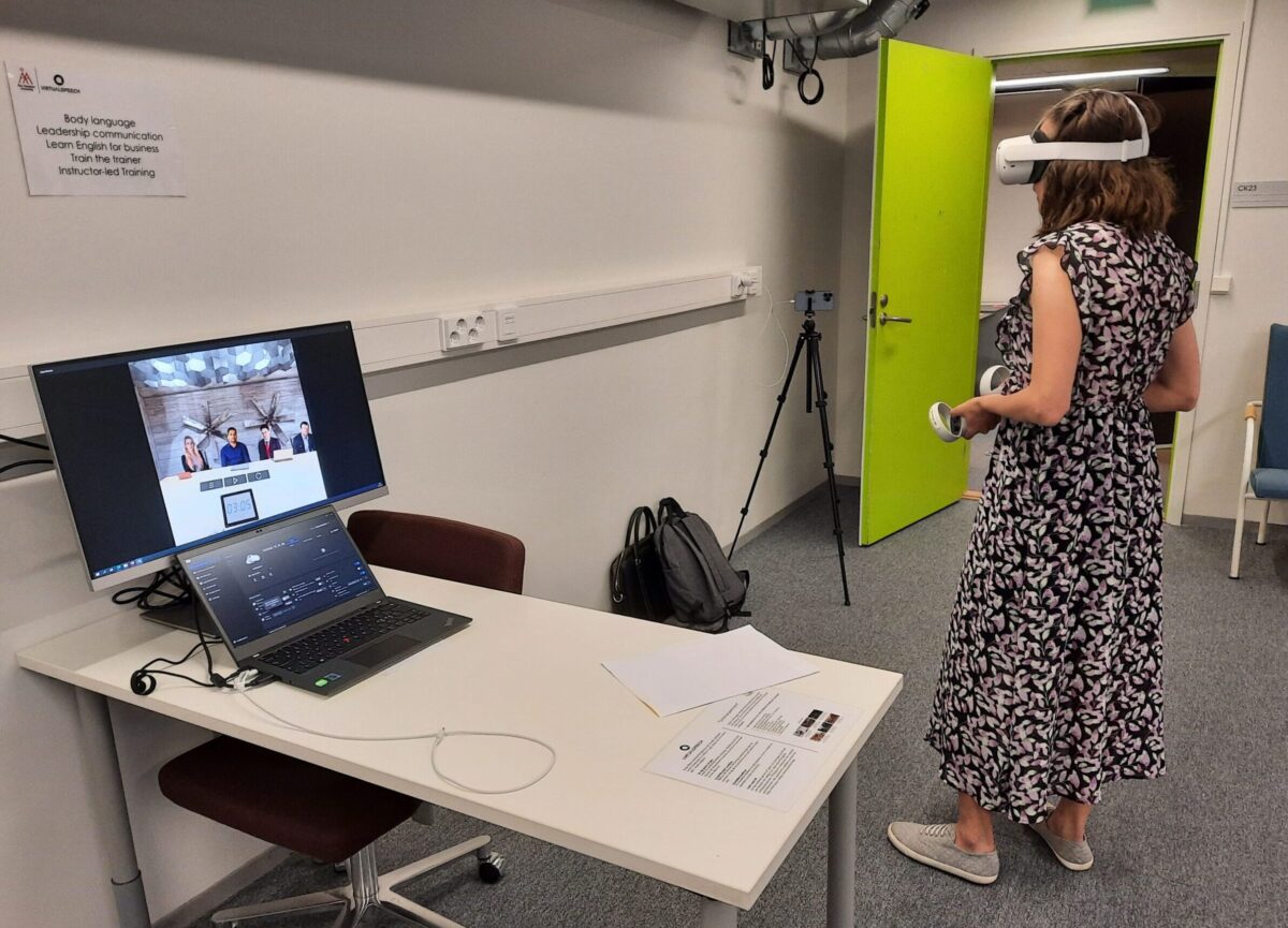 VR-labbet börjar ta form –  The VR-lab is taking shape